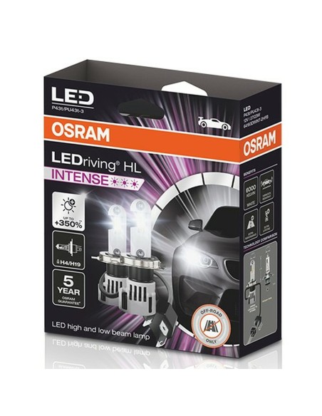 Autoglühbirne Osram LEDriving HL Intense H4 12 V | Tienda24 Tienda24.eu