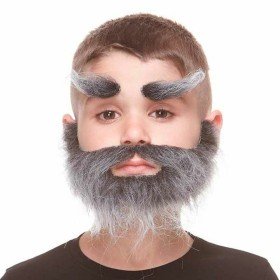 False beard My Other Me Grey by My Other Me, Fake body parts - Ref: S2420736, Price: 17,36 €, Discount: %