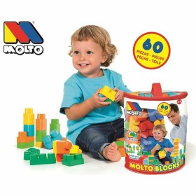 Barco com Blocos de Construção Moltó Blocks (60 pcs) de Moltó, Jogos de construção - Ref: S2422554, Preço: 15,14 €, Desconto: %