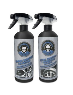 Kit per Cleaning & Storage Motorrevive ZMRV0003 2 Pezzi Pulitore per pneumatici Pulisci Ruote da Motorrevive, Detergenti per ...