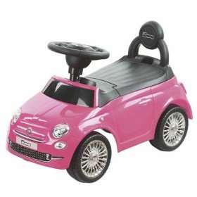 Tricycle RIDE ON CAR FIAT 500 PINK Rose de BigBuy Fun, Trotteurs et accessoires - Réf : S2423099, Prix : 56,71 €, Remise : %