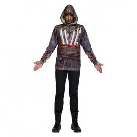 Costume for Adults Assassin's Creed Grey BigBuy Carnival - 1