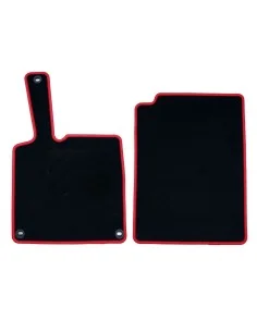 Set de Alfombrillas para Coche Sparco Strada 2012 B Universal Negro/Rojo (4 pcs) | Tienda24 Tienda24.eu