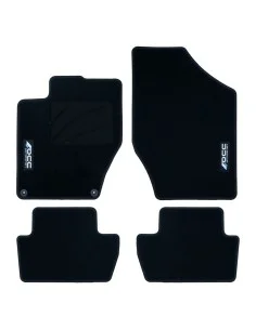 Set de tapis de voitures FORMULA 1 CM570 Noir/Rouge 4 uds | Tienda24 Tienda24.eu