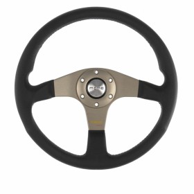 Volante Racing Momo TUNER Negro/Plateado Ø 35 cm