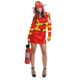 Costume for Adults My Other Me Firewoman by My Other Me, Adults - Ref: S2424247, Price: 21,37 €, Discount: %