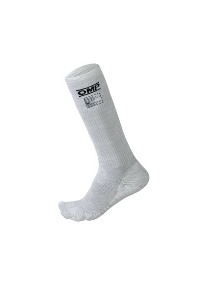 Calcetines OMP ONE Blanco L | Tienda24 Tienda24.eu