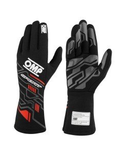 Guanti da guida da uomo OMP SPORT Nero/Rosso S da OMP, Guanti - Ref: S37114715, Precio: 78,78 €, Descuento: %