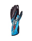 Karting Gloves OMP KS-2 ART Black/Blue Black L | Tienda24 Tienda24.eu