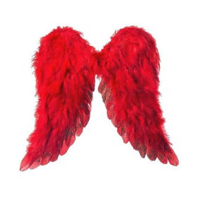 Angel Wings My Other Me Red (45 x 39 cm) by My Other Me, Capes and wings - Ref: S2424519, Price: 5,81 €, Discount: %