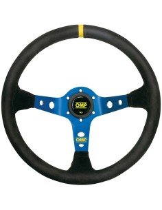 Volante de Corrida OMP Trecento Uno Poliuretano Preto Ø 30 cm | Tienda24 Tienda24.eu