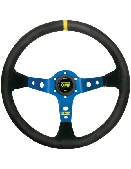 Volante de Corrida OMP OMPOD/1954/BN Ø 35 cm Preto/Azul | Tienda24 Tienda24.eu