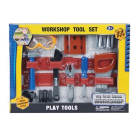 Set of tools for children 22 Pieces (43,7 x 33 x 4,8 cm) by BigBuy Fun, Play Tools - Ref: S2424674, Price: 6,18 €, Discount: %