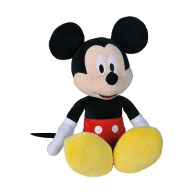 Fluffy toy Mickey Mouse Mickey Mouse Disney 61 cm by Mickey Mouse, Animals and figures - Ref: S2424816, Price: 32,02 €, Disco...