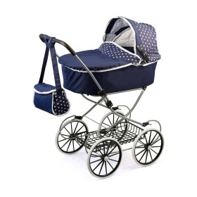 Poussette pour poupées Reig Classic Deluxe 70 x 42 x 89 cm Bleu de Reig, Poussettes et landaus - Réf : S2424862, Prix : 69,49...