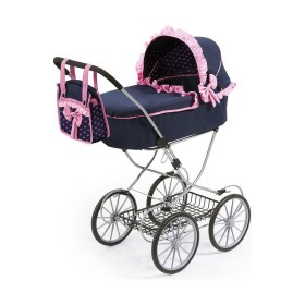 Poussette pour poupées Reig Dolls Pram Blue marine 64 cm de Reig, Poussettes et landaus - Réf : S2424863, Prix : 103,43 €, Re...