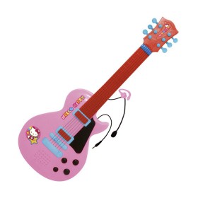 Guitarra Infantil Hello Kitty Electrónica Micrófono Rosa de Hello Kitty, Guitarras y cuerda - Ref: S2424884, Precio: 30,12 €,...