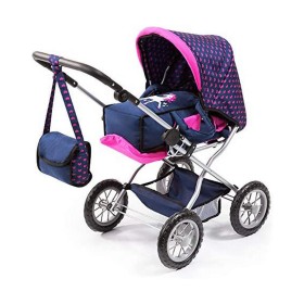 Doll Stroller Reig Big Combi Blue Pink by Reig, Prams & Strollers - Ref: S2424885, Price: 60,74 €, Discount: %