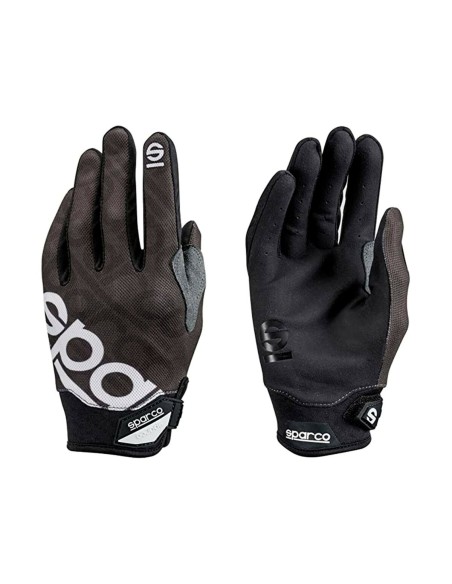 Gants Sparco Meca 3 Racing Noir L | Tienda24 Tienda24.eu