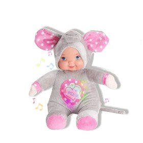 Baby doll Reig Musical Plush Toy 35 cm Elephant by Reig, Baby dolls - Ref: S2424927, Price: 21,07 €, Discount: %