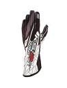 Guantes de Karting OMP KS-2 Art S Blanco Negro | Tienda24 Tienda24.eu