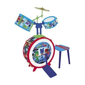 Batería Musical PJ Masks Plástico de PJ Masks, Tambores y percusión - Ref: S2425010, Precio: 41,16 €, Descuento: %