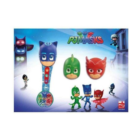 Microphone PJ Masks PJ Masks 3 couleurs de PJ Masks, Accessoires - Réf : S2425022, Prix : 17,57 €, Remise : %