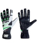 Guantes de Karting OMP KS-3 MY2018 XXS kart Blanco Negro Verde | Tienda24 Tienda24.eu