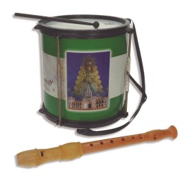 Brinquedo musical Reig Tambor Flauta Doce de Reig, Tambores e percussão - Ref: S2425039, Preço: 10,56 €, Desconto: %