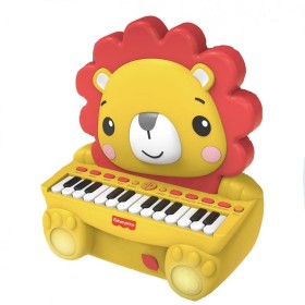 Toy piano Fisher Price Electric Piano Lion (3 Units) by Fisher Price, Pianos & Keyboards - Ref: S2425070, Price: 31,81 €, Dis...