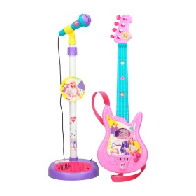 Set musical Barbie Micrófono Guitarra Infantil de Barbie, Guitarras y cuerda - Ref: S2425075, Precio: 34,15 €, Descuento: %