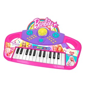 Piano de juguete Barbie Piano Electrónico (3 Unidades) de Barbie, Pianos y teclados - Ref: S2425078, Precio: 28,81 €, Descuen...