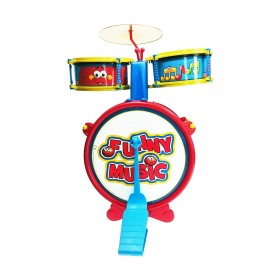 Batería Musical Reig Funny Music Plástico de Reig, Tambores y percusión - Ref: S2425147, Precio: 29,02 €, Descuento: %