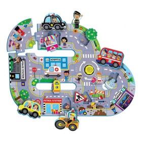 Puzzle Enfant Reig Busy City 11 Pièces de Reig, Puzzles classiques - Réf : S2425156, Prix : 14,94 €, Remise : %