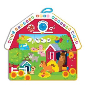 Puzzle Reig Merry Farmhouse 9 Peças Musical de Reig, Brinquedos com som - Ref: S2425157, Preço: 11,65 €, Desconto: %