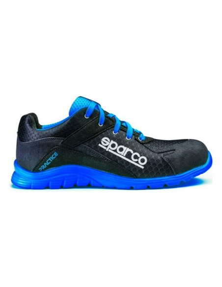 Sicherheits-Schuhe Sparco Practice Blau/Schwarz | Tienda24 Tienda24.eu