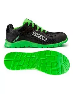 Scarpe di Sicurezza Sparco Practice 07517 Nero/Verde da Sparco, Scarpe da lavoro da uomo - Ref: S3711883, Precio: 80,72 €, De...