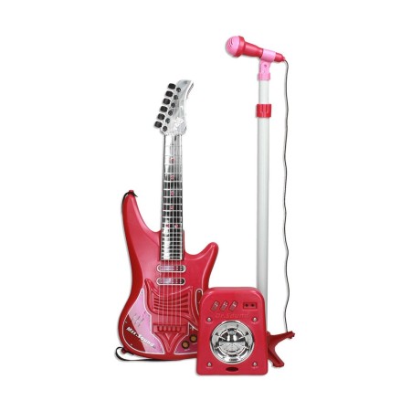 Kindergitarre Reig Mikrofon Rot von Reig, Gitarren & Saiteninstrumente - Ref: S2425224, Preis: 43,73 €, Rabatt: %