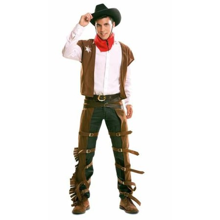 Costume for Adults My Other Me Brown Cowboy by My Other Me, Adults - Ref: S2425601, Price: 19,87 €, Discount: %