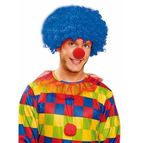 Curly Hair Wig My Other Me Blue Male Clown by My Other Me, Wigs and hairpieces - Ref: S2425713, Price: 9,81 €, Discount: %