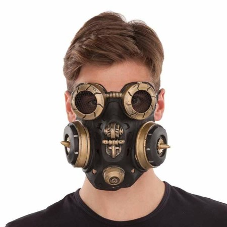 Maschera My Other Me Taglia unica Steampunk di My Other Me, Maschere protettive per cavalli - Rif: S2425725, Prezzo: 11,17 €,...