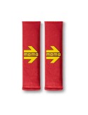 Seat Belt Pads Momo MOMLSHP001R Red | Tienda24 Tienda24.eu