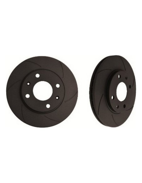 Brake Discs Black Diamond 6KBD1383G6 Solid Rear 6 Stripes | Tienda24 Tienda24.eu