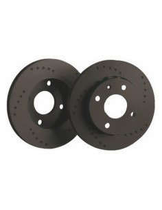 Brake Discs Black Diamond 6KBD1204G6 Solid Rear 6 Stripes | Tienda24 Tienda24.eu