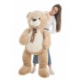 Oso de Peluche Jumbo Marrón 140 cm de BigBuy Fun, Animales y figuras - Ref: S2426818, Precio: 43,90 €, Descuento: %