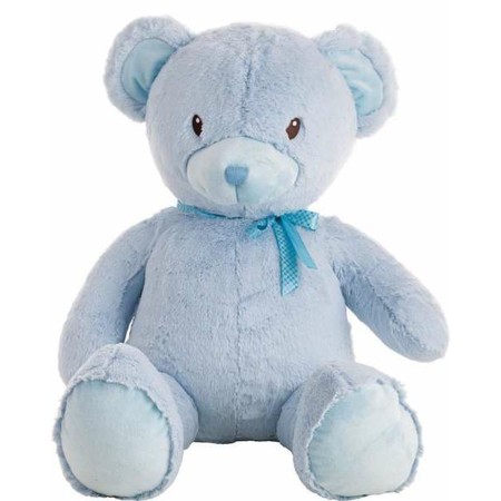 Teddy Bear Blue 90 cm by BigBuy Fun, Animals and figures - Ref: S2426844, Price: 30,60 €, Discount: %