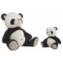 Teddy Bear Silver Panda bear 45 cm 45cm | Tienda24 - Global Online Shop Tienda24.eu