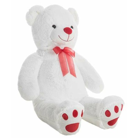 Teddy Bear Pretty White 140 cm by BigBuy Fun, Animals and figures - Ref: S2426906, Price: 41,88 €, Discount: %