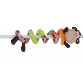 Fluffy toy Spiral 55 cm Monkey Multicolour by BigBuy Fun, Animals and figures - Ref: S2426990, Price: 10,39 €, Discount: %