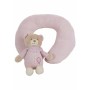 Coussin Cervical Lulu Rose Ours en peluche 20 x 24 cm de BigBuy Fun, Cale-bébés - Réf : S2427004, Prix : 10,65 €, Remise : %